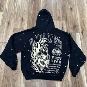 Darc Sport Wolves Club Bodybuilding Weightlifting AOP Limited Edition Hoodie, L